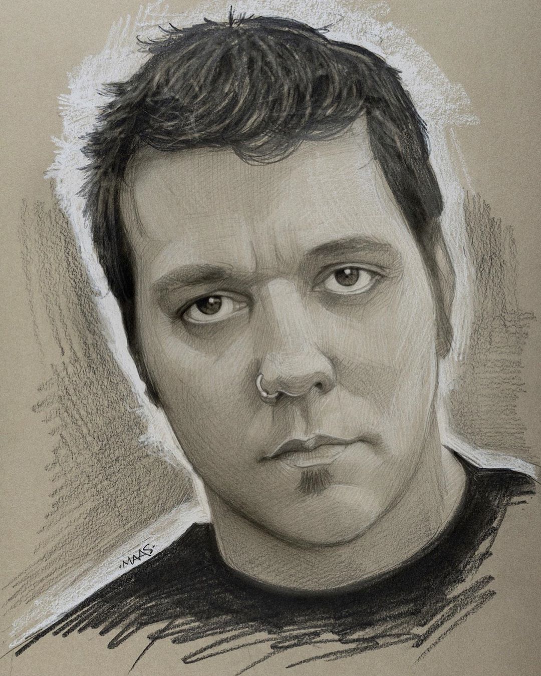 George Stroumboulopoulos Drawing