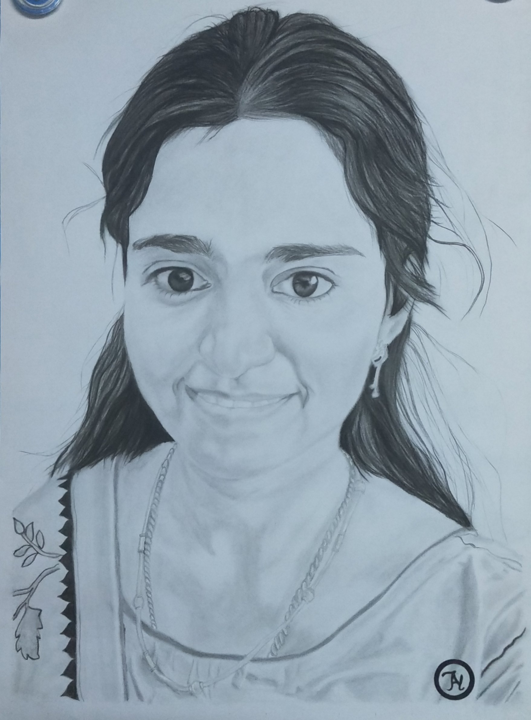 Girl Portrait Drawing
