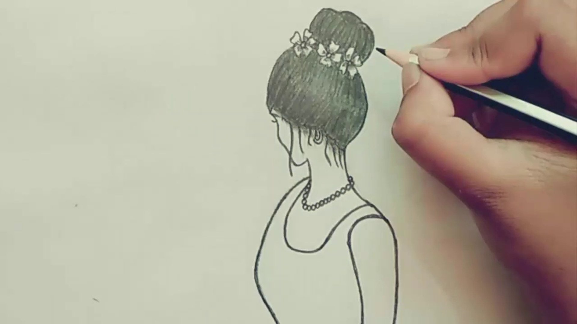 Girl Sketch Drawing Photos