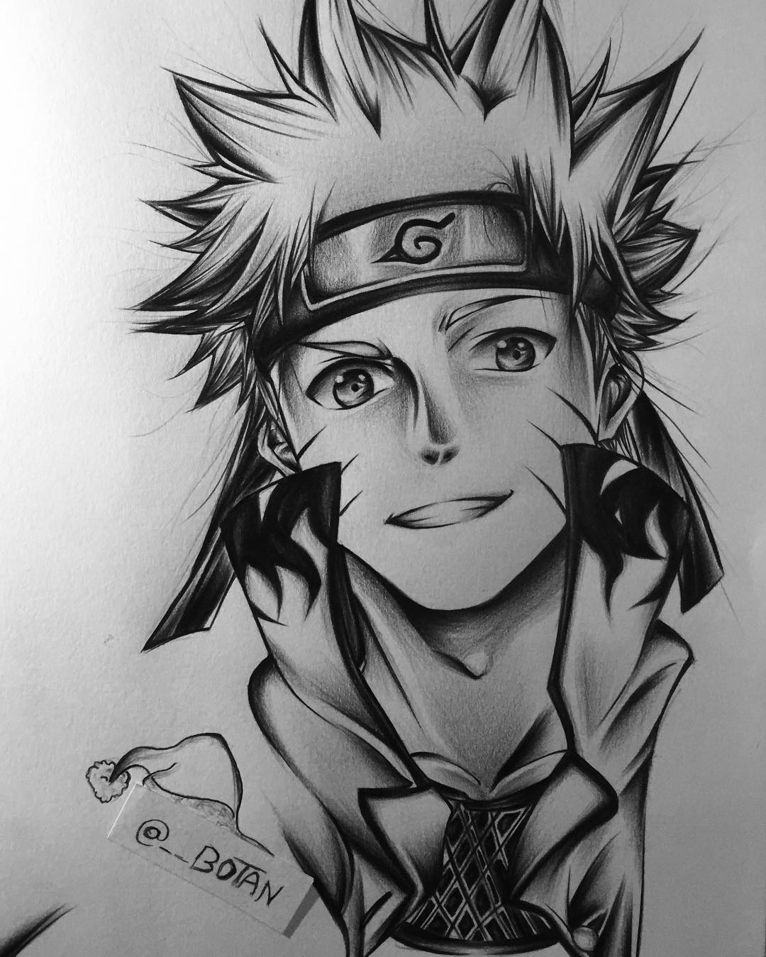 Happy Naruto Shippuden Drawing