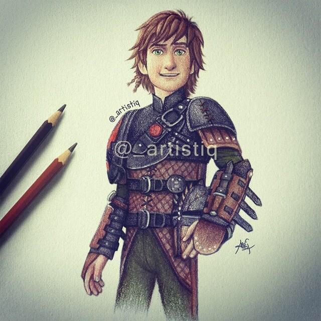 Hiccup Drawing Picture