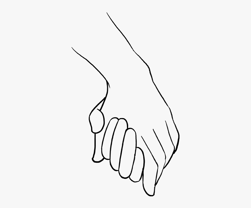 Holding Hands Drawing Picture