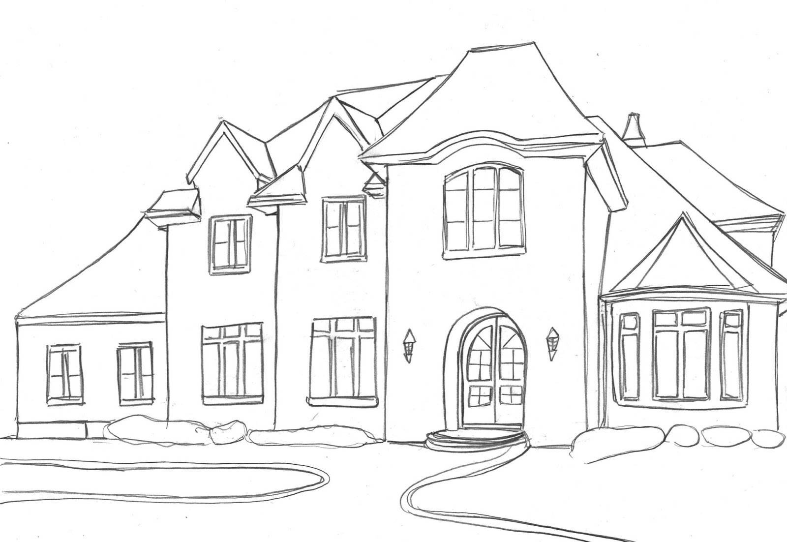House Drawing Best