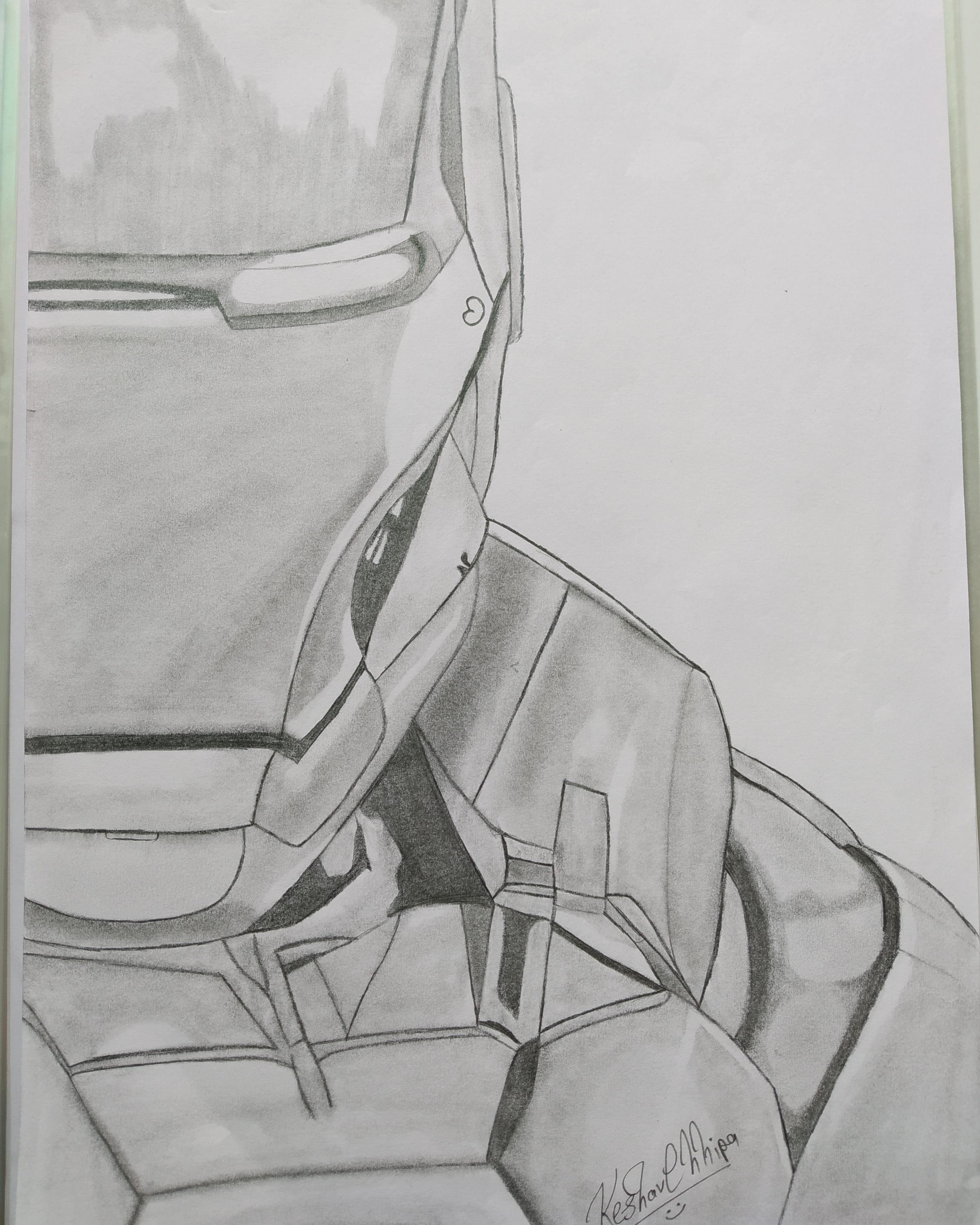 How to Draw a Iron man step by step  10 EASY Phase  Video