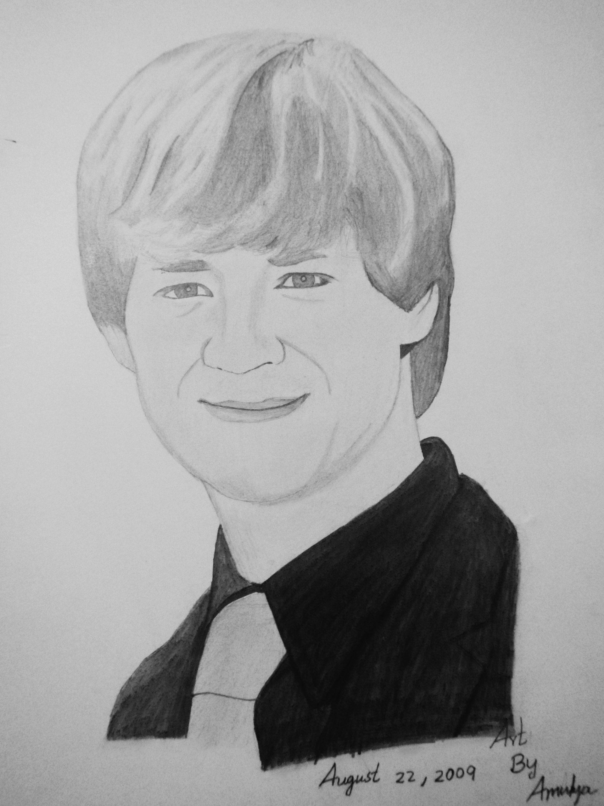 Jason Earles Realistic Pencil Drawing