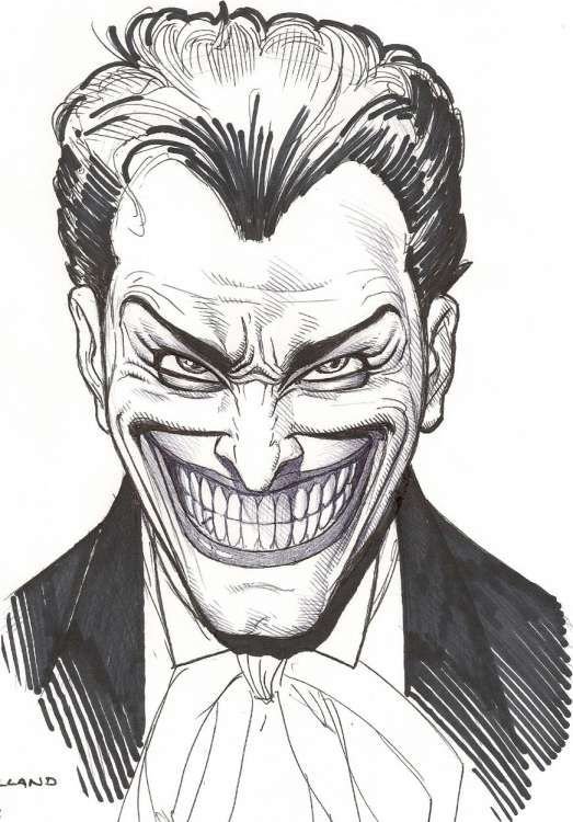 Joker Face Drawing Best