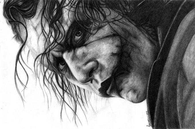 Joker Face Drawing