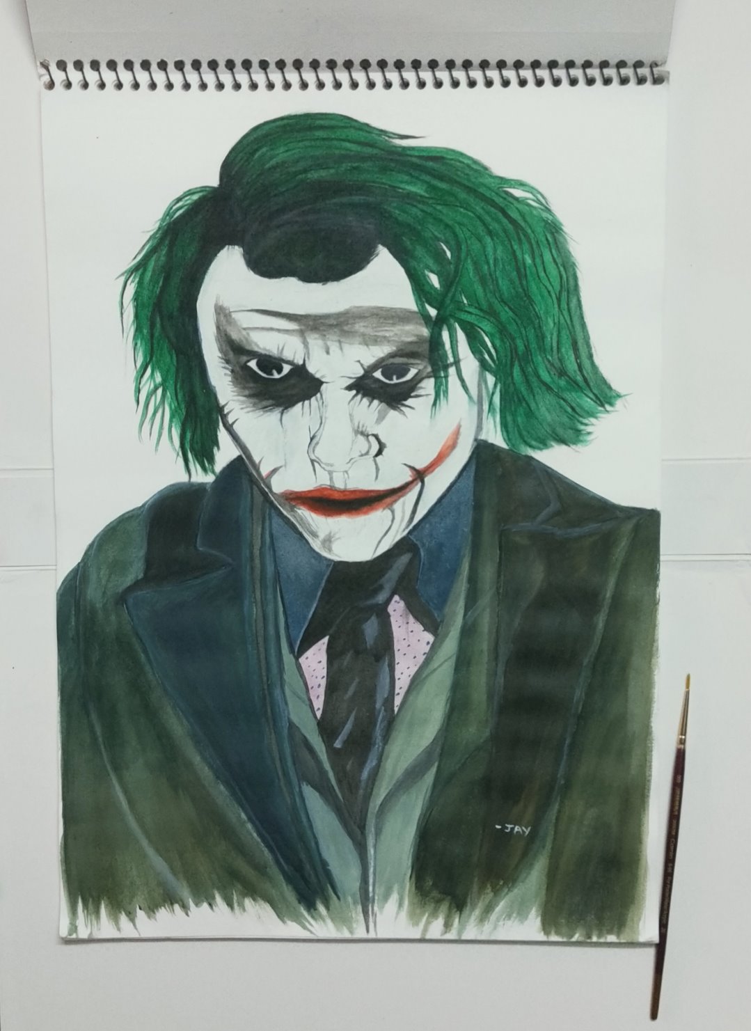 Joker – Heath Ledger Drawing