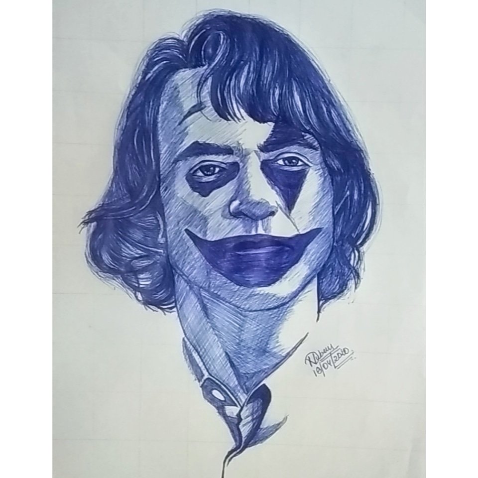 Joker Joaquin Phoenix Drawing