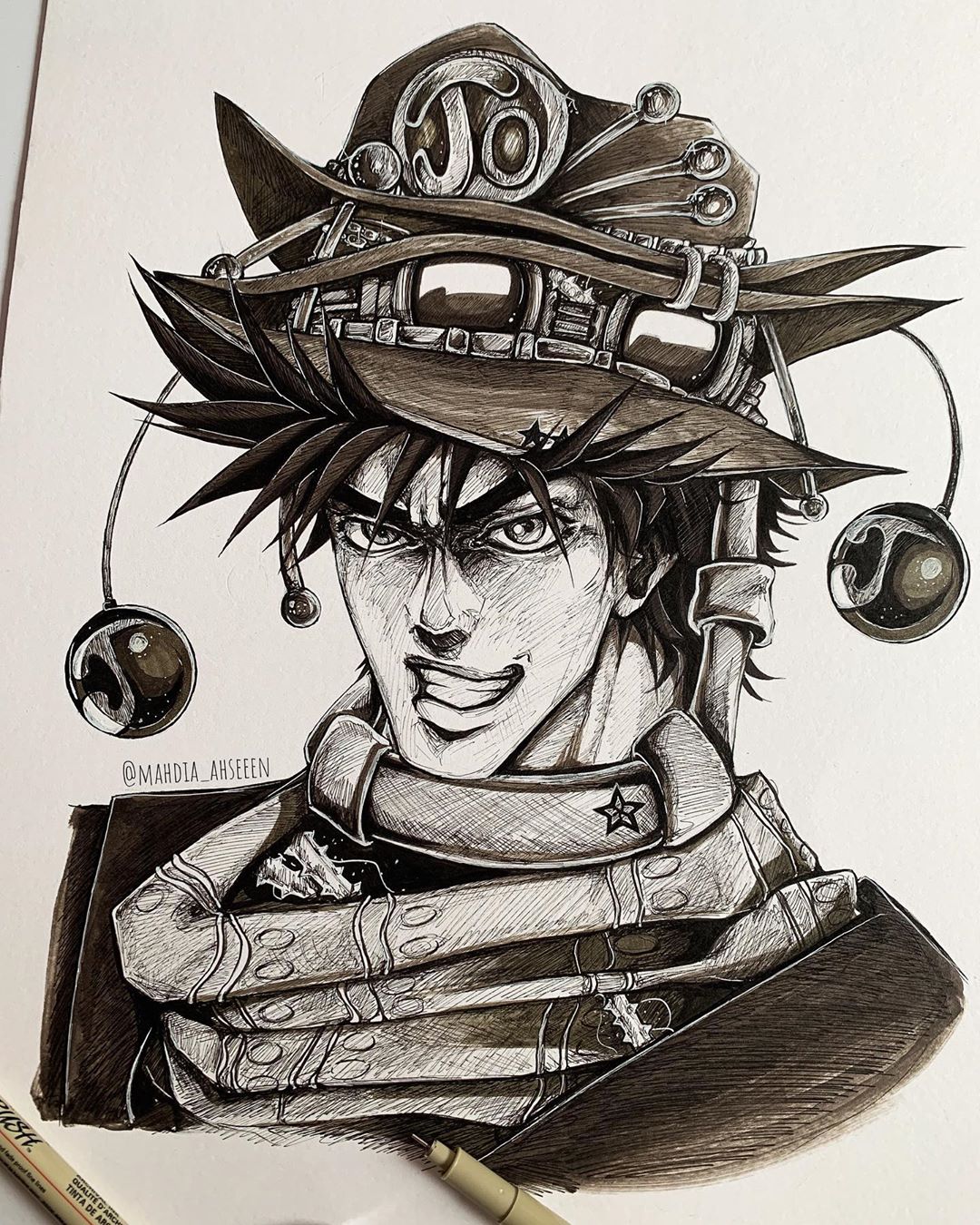 Joseph Joestar Naruto Drawing