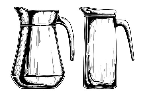 Jug Drawing Art