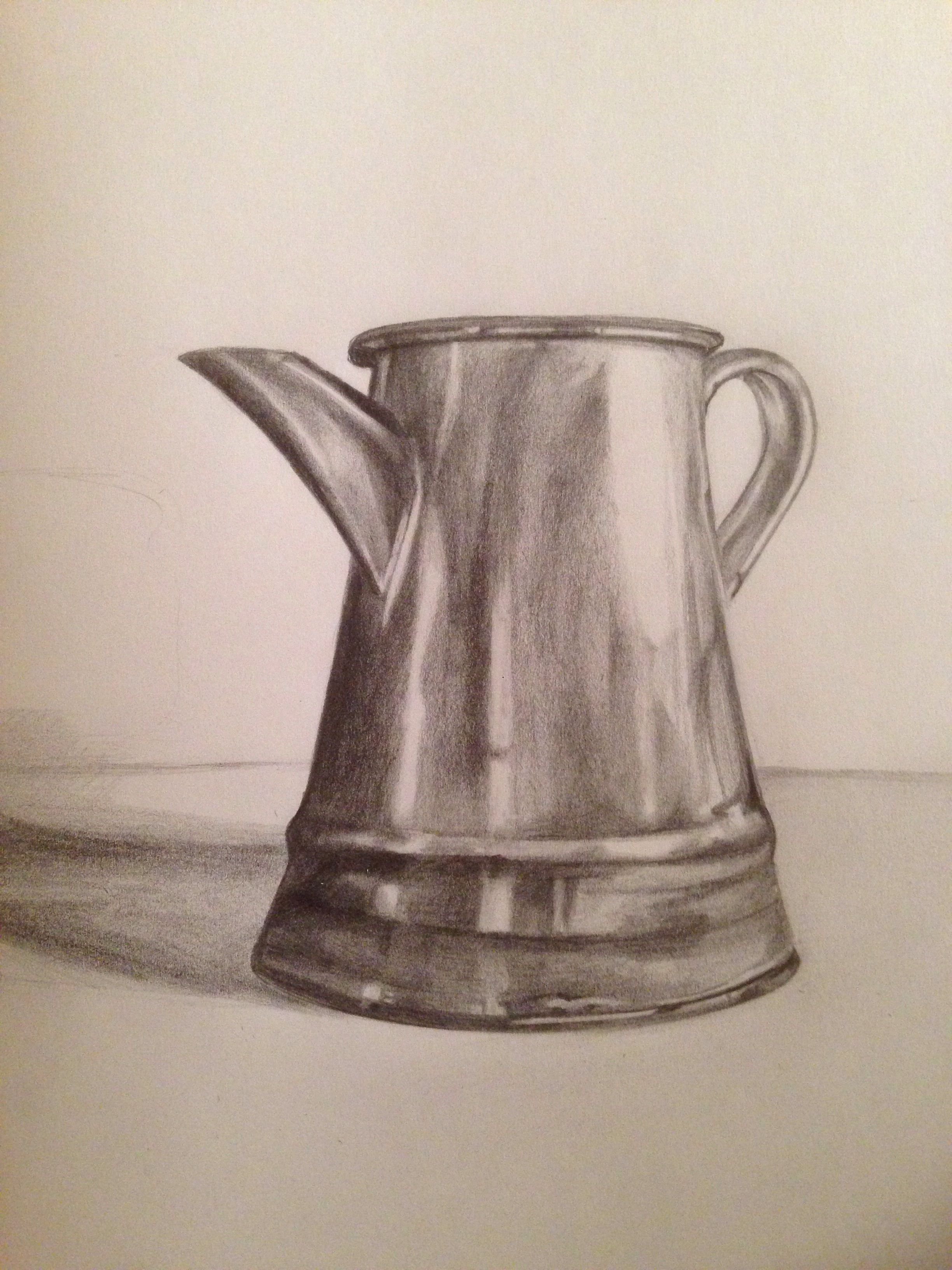 Jug Drawing Sketch