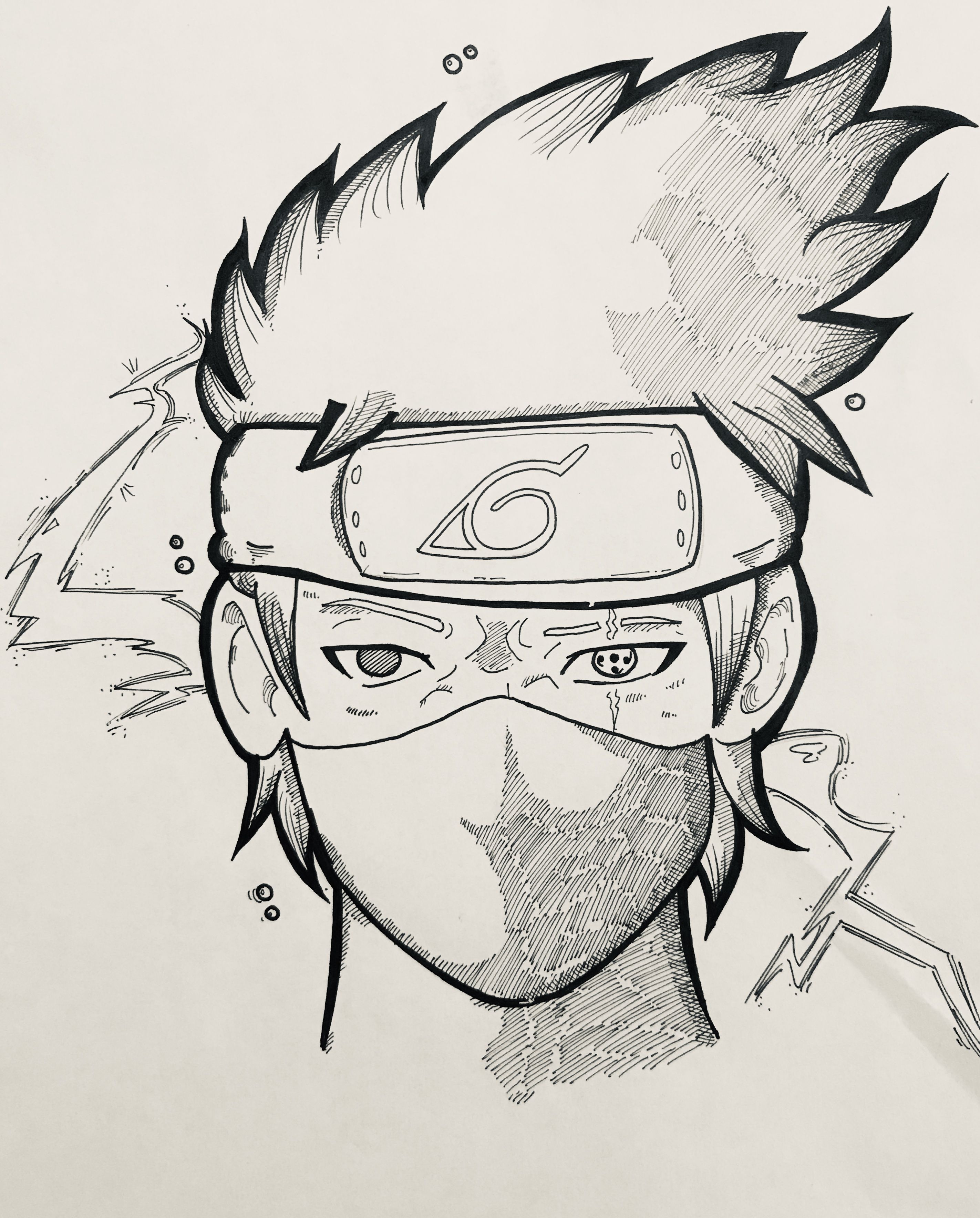 Kakashi Hatake Drawing Art