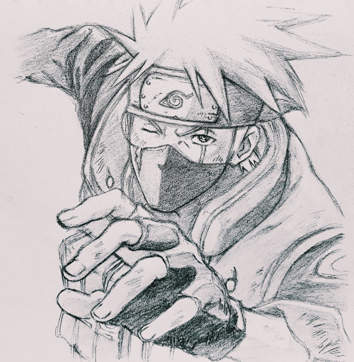 My Kakashi Hatake Drawing :) : r/Naruto-saigonsouth.com.vn