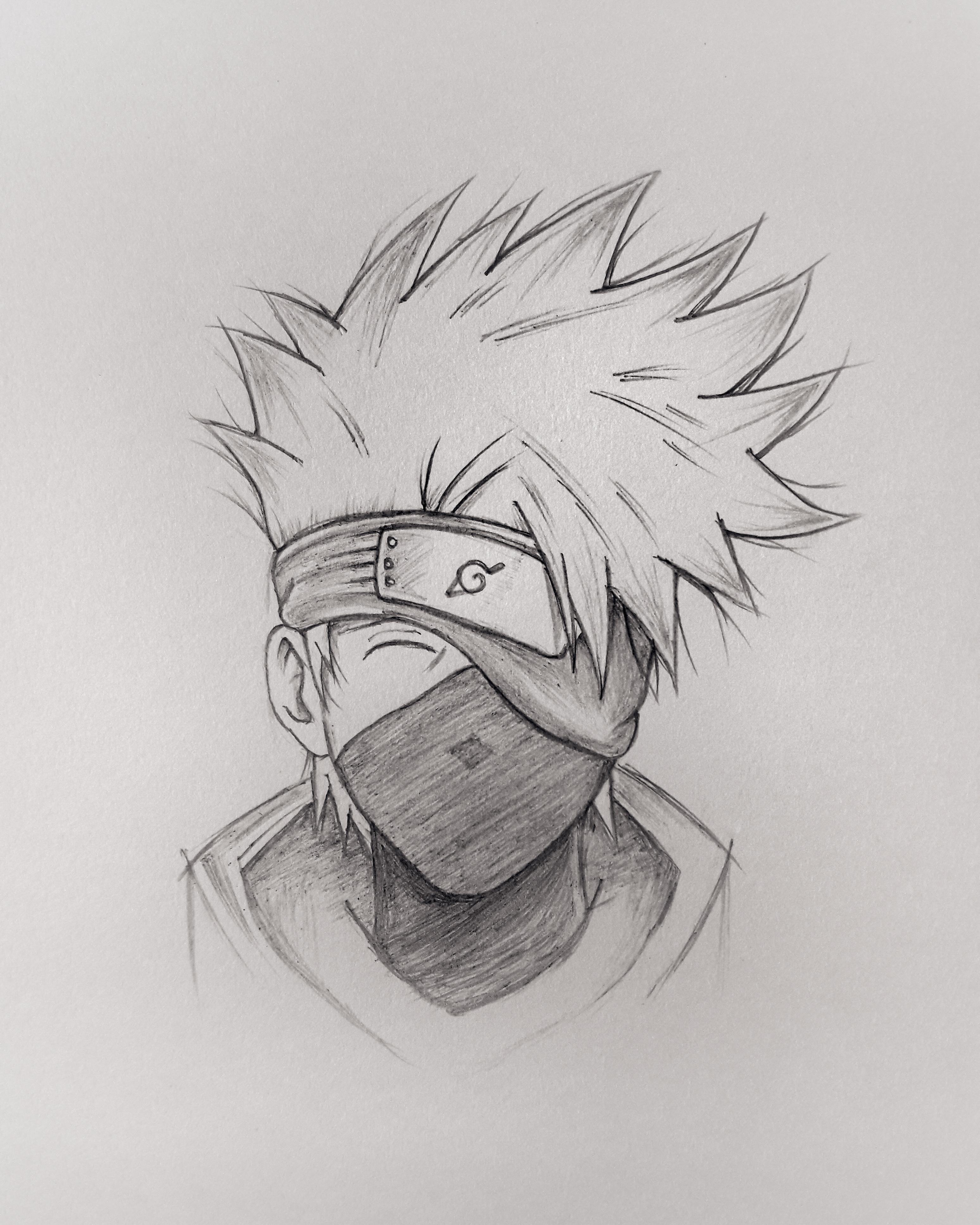 Khalil Elmariami  Hatake Kakashi  Digital Draw