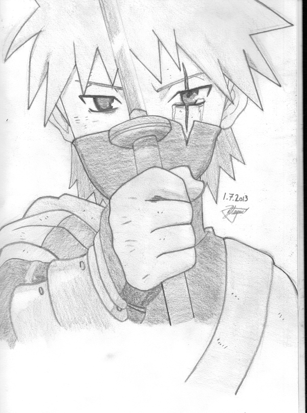 Kakashi Hatake Drawing Pictures