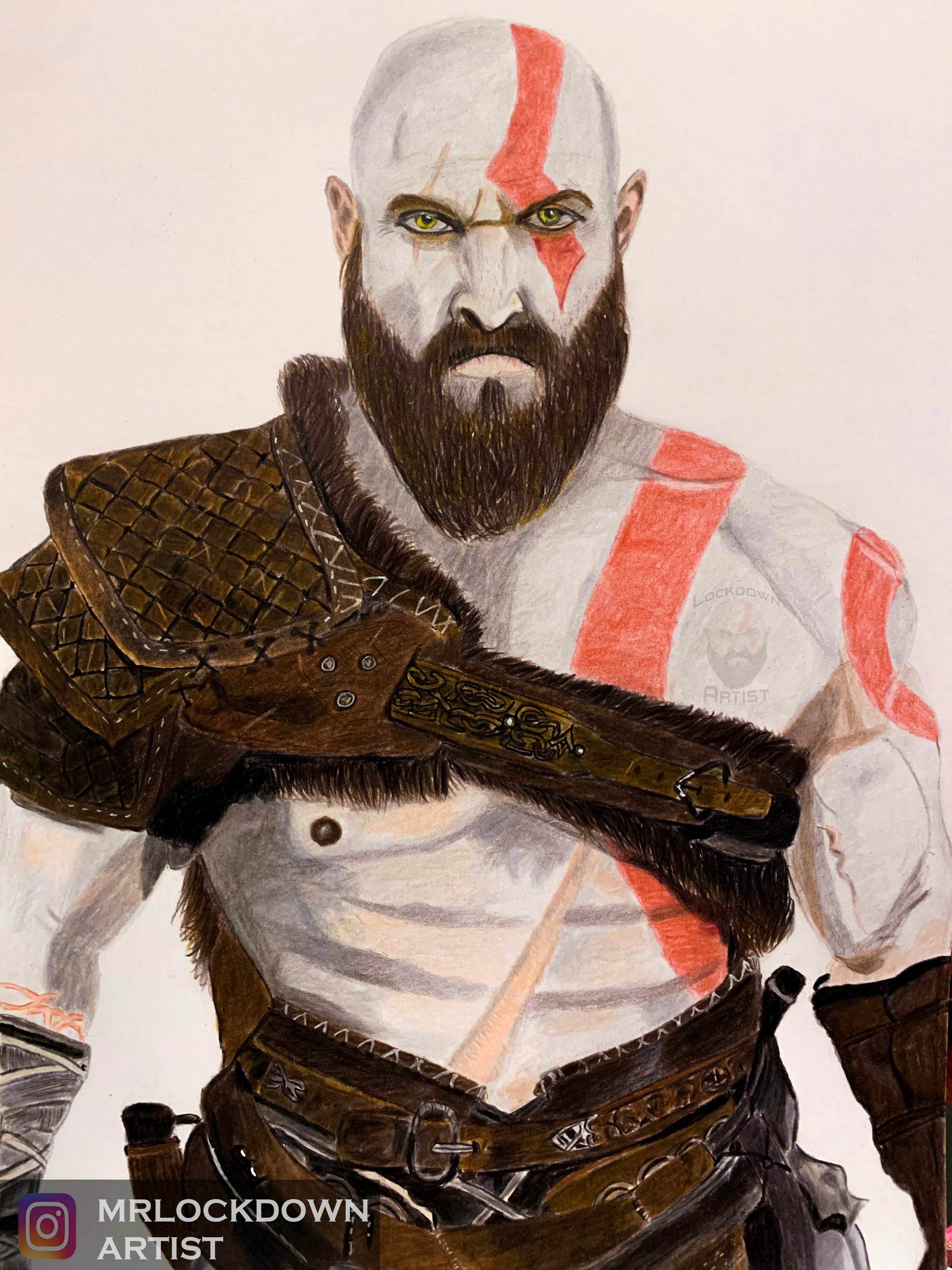 Kratos Drawing