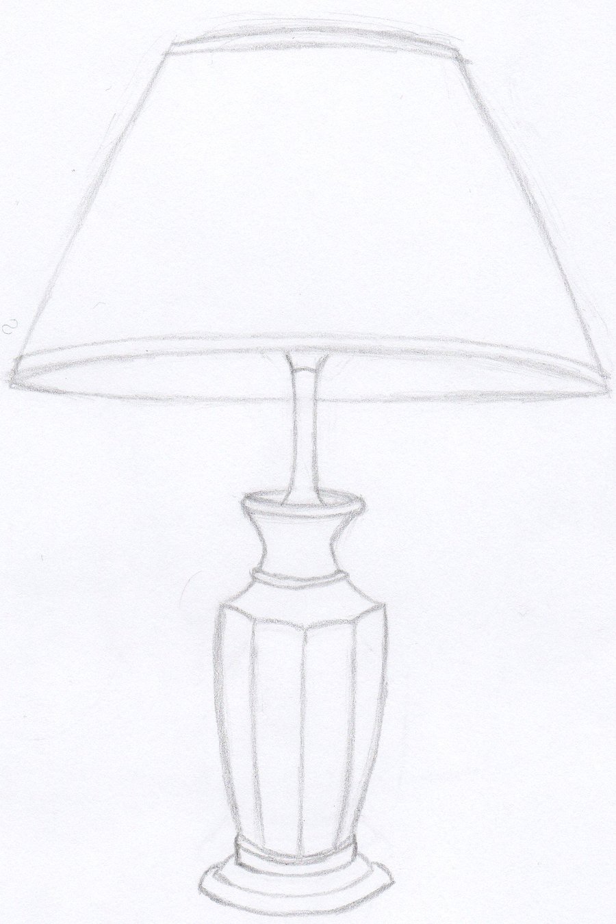 Lamp Drawing Beautiful Image