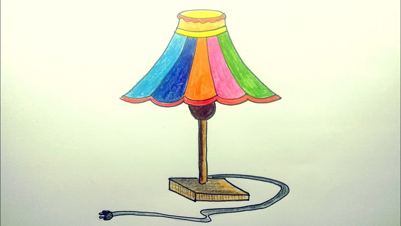 Vintage Bedroom Lamp Hand Drawing Engraving Illustration Isolate Stock  Illustration - Illustration of deco, room: 118608935