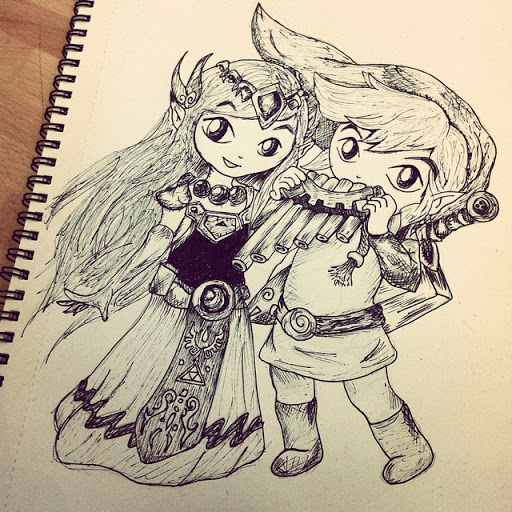 Legend of Zelda Drawing