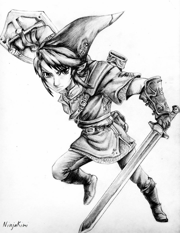 Legend of Zelda Game Drawing Photo