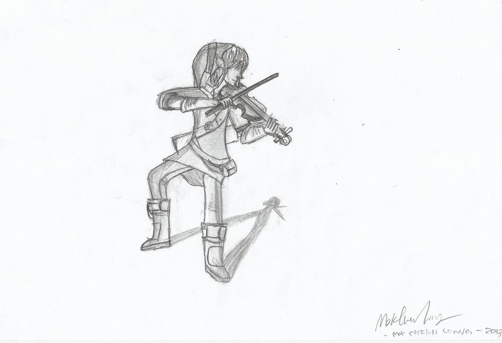 Legend of Zelda Game Drawing Picture