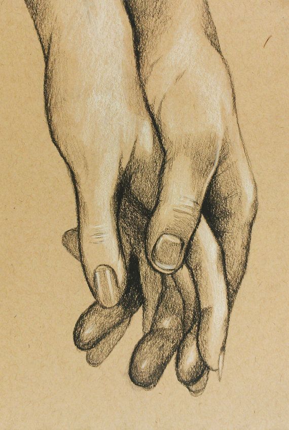 Love Holding Hands Drawing Image
