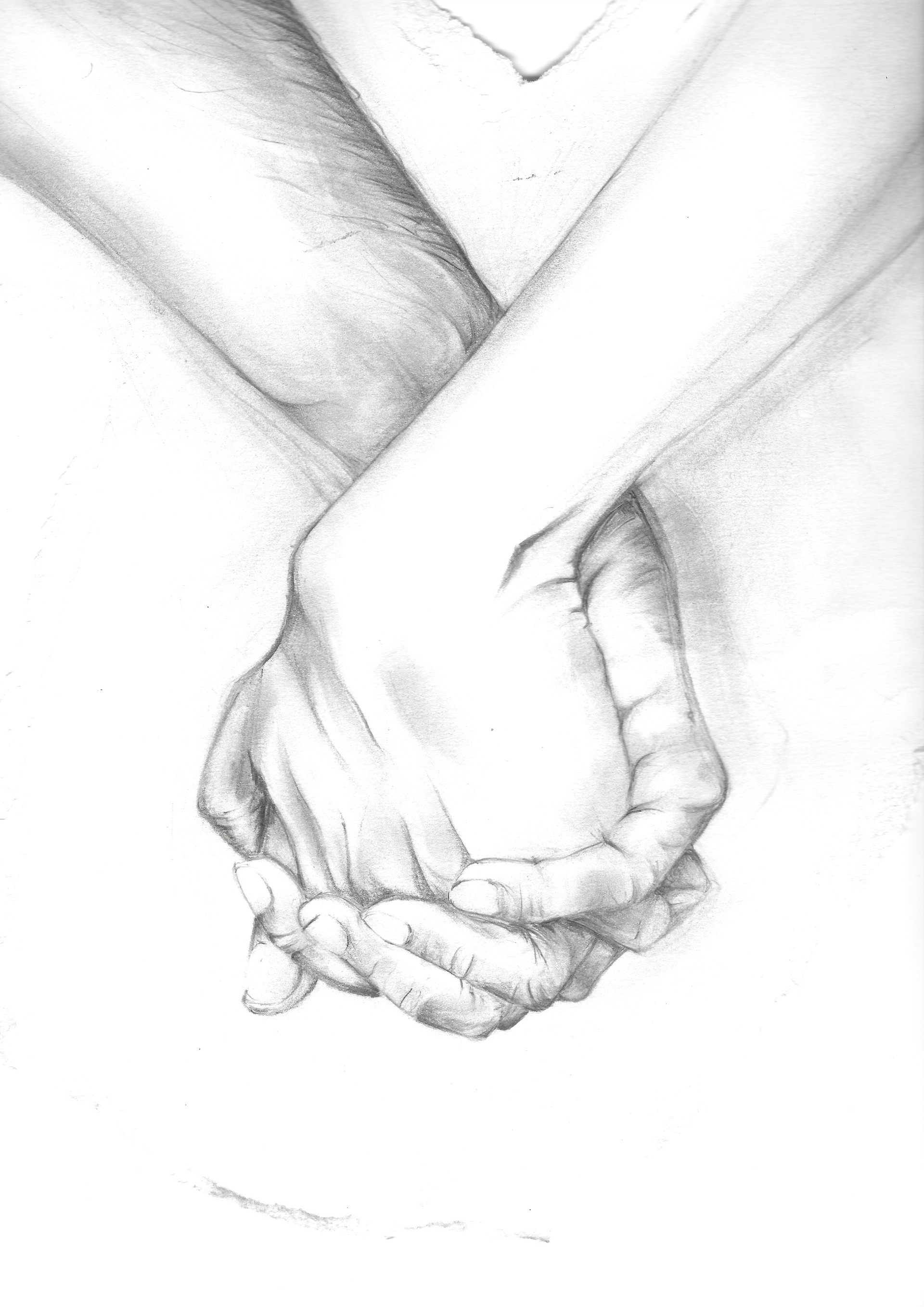 Love Holding Hands Drawing