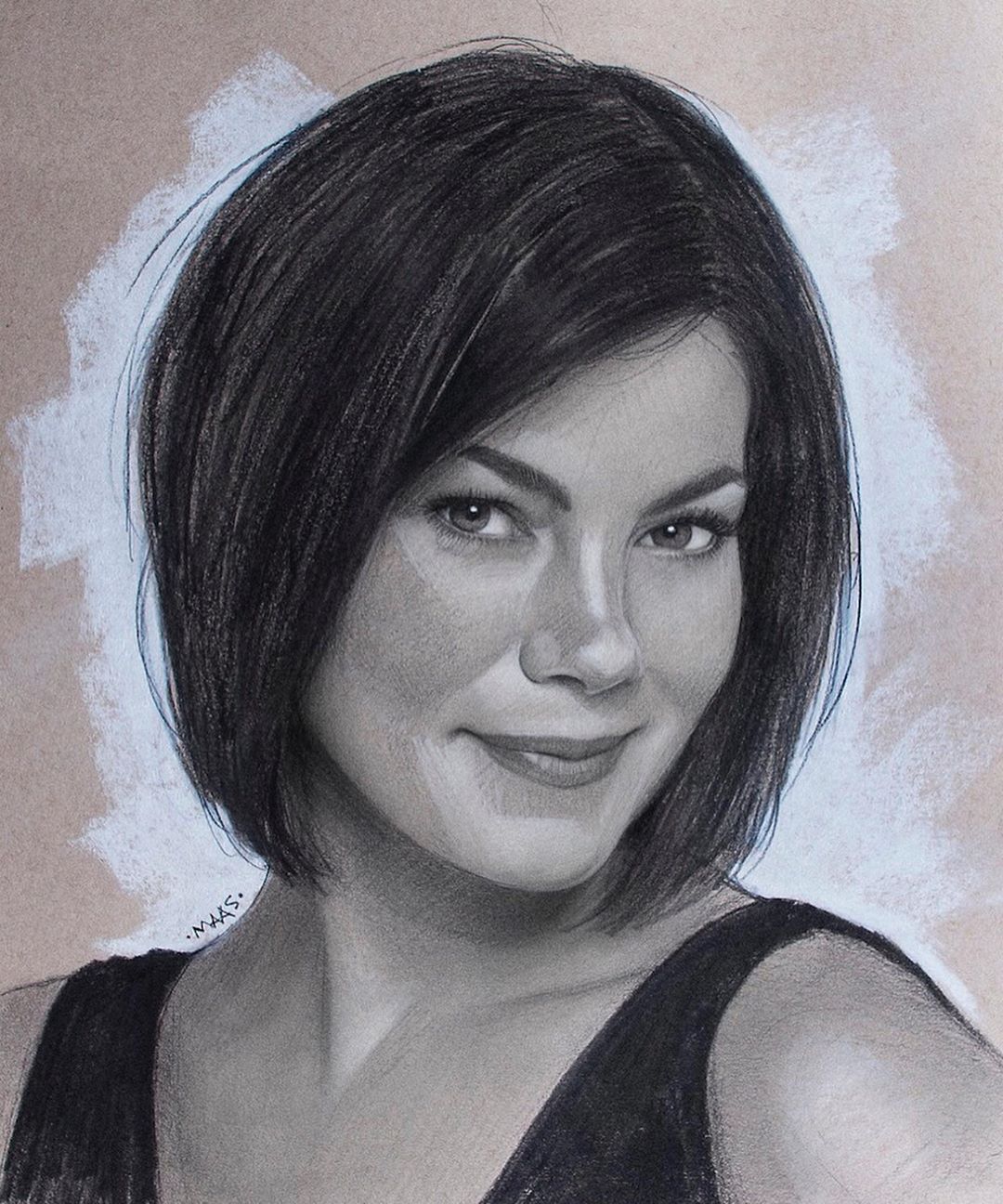Michelle Monaghan Drawing
