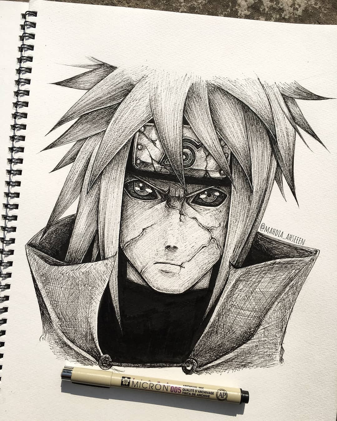 Minato Namikaze – Naruto Drawing