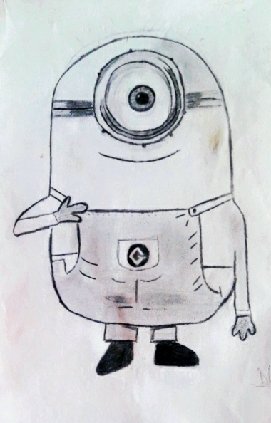 How To Draw A Chibi Minion, Step by Step, Drawing Guide, by Dawn - DragoArt