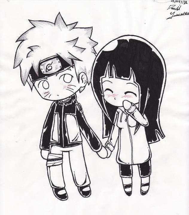 Naruto And Hinata Drawing Picture