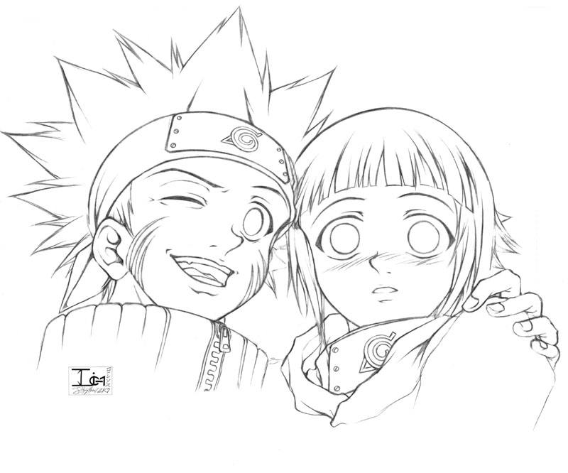 Naruto And Hinata Drawing Realistic