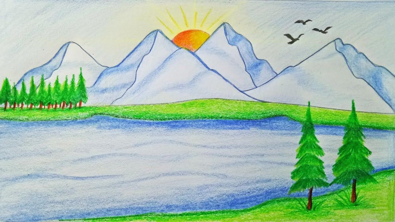 Nature Easy Drawing Image