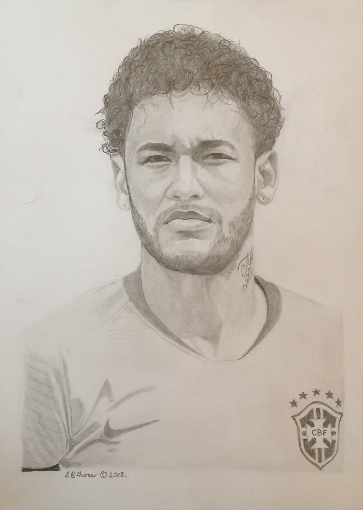 Neymar Drawing Picture