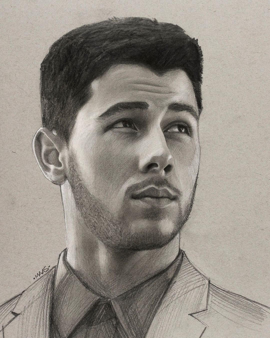 Nick Jonas Drawing