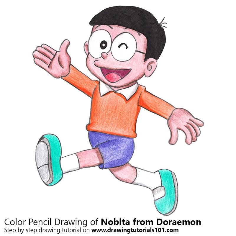 Nobita Nobi Drawing Pic