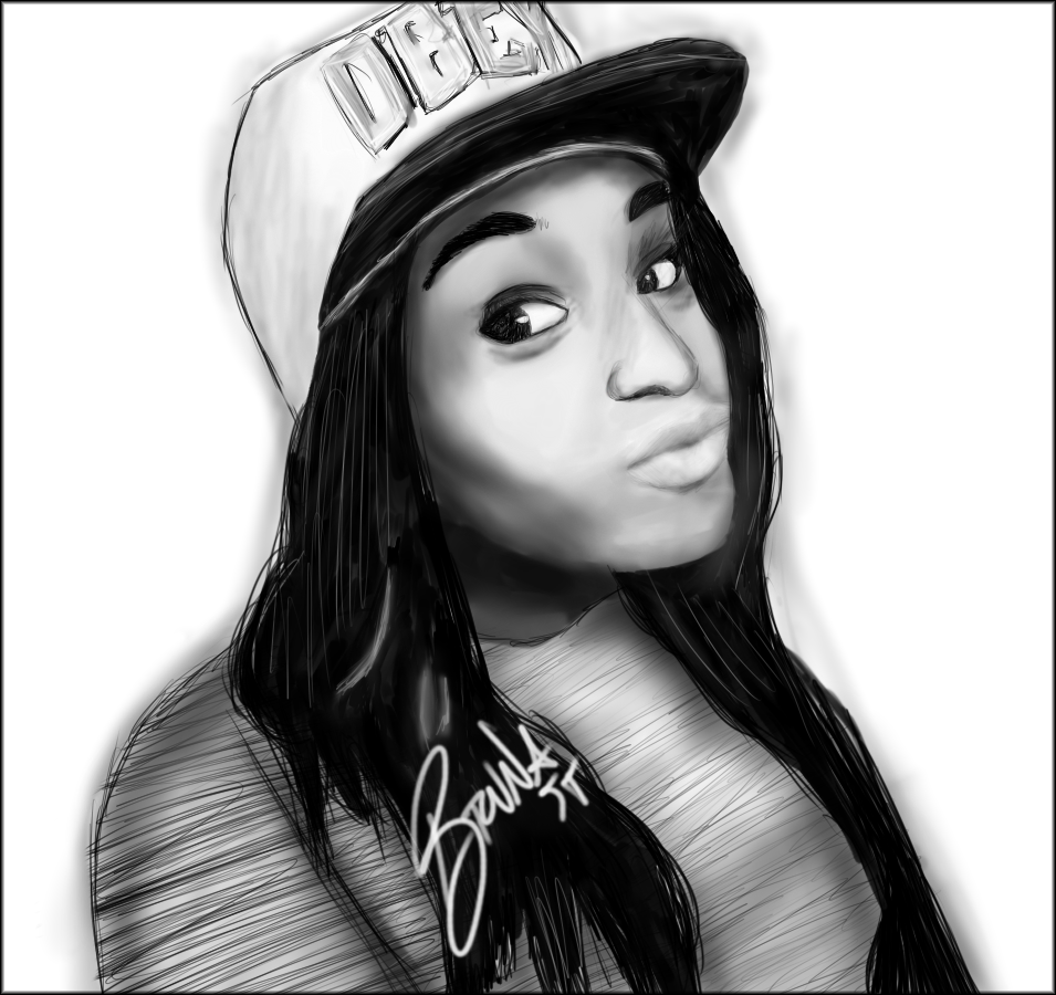 Normani Kordei Drawing