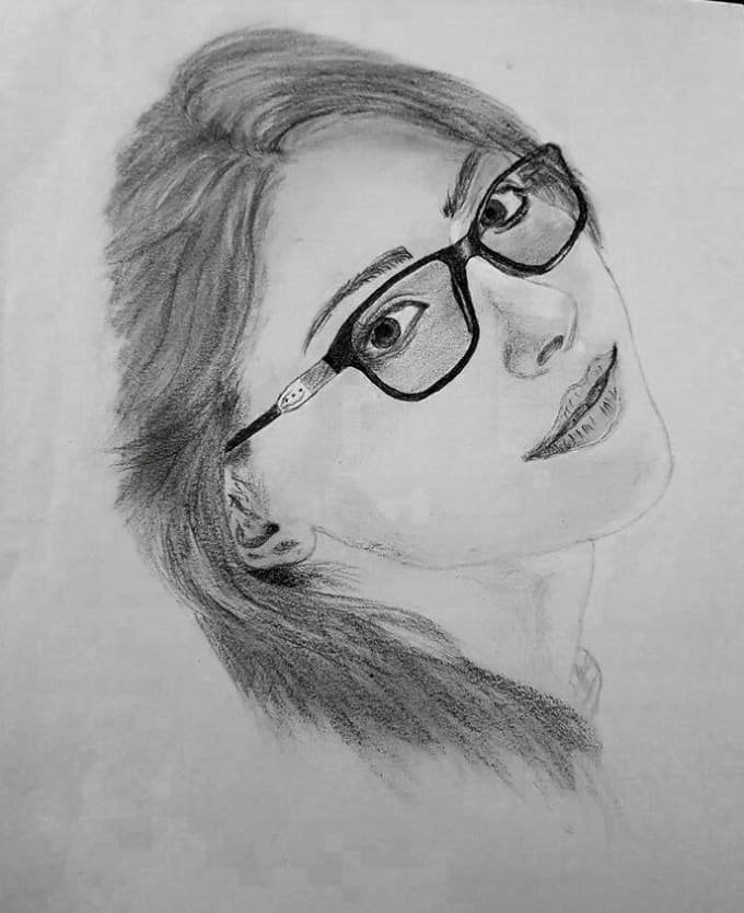 Pencil Sketch Drawing Realistic