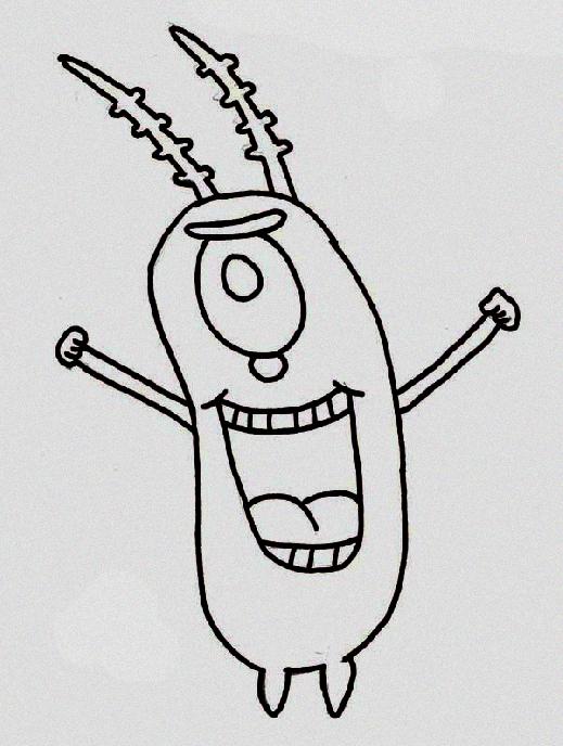 Plankton Drawing Picture