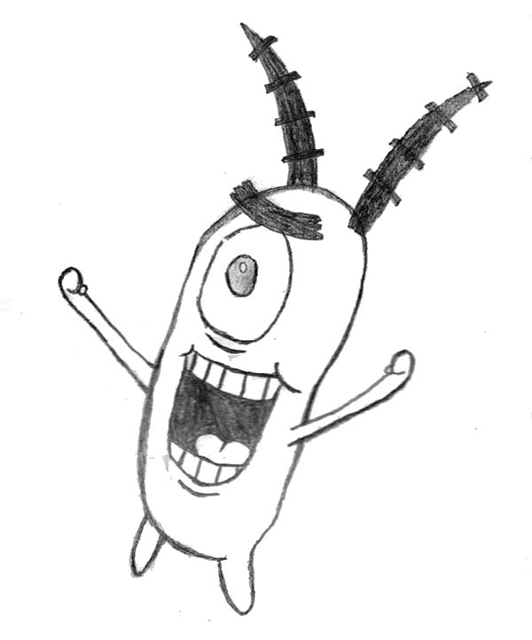 Plankton Drawing Realistic