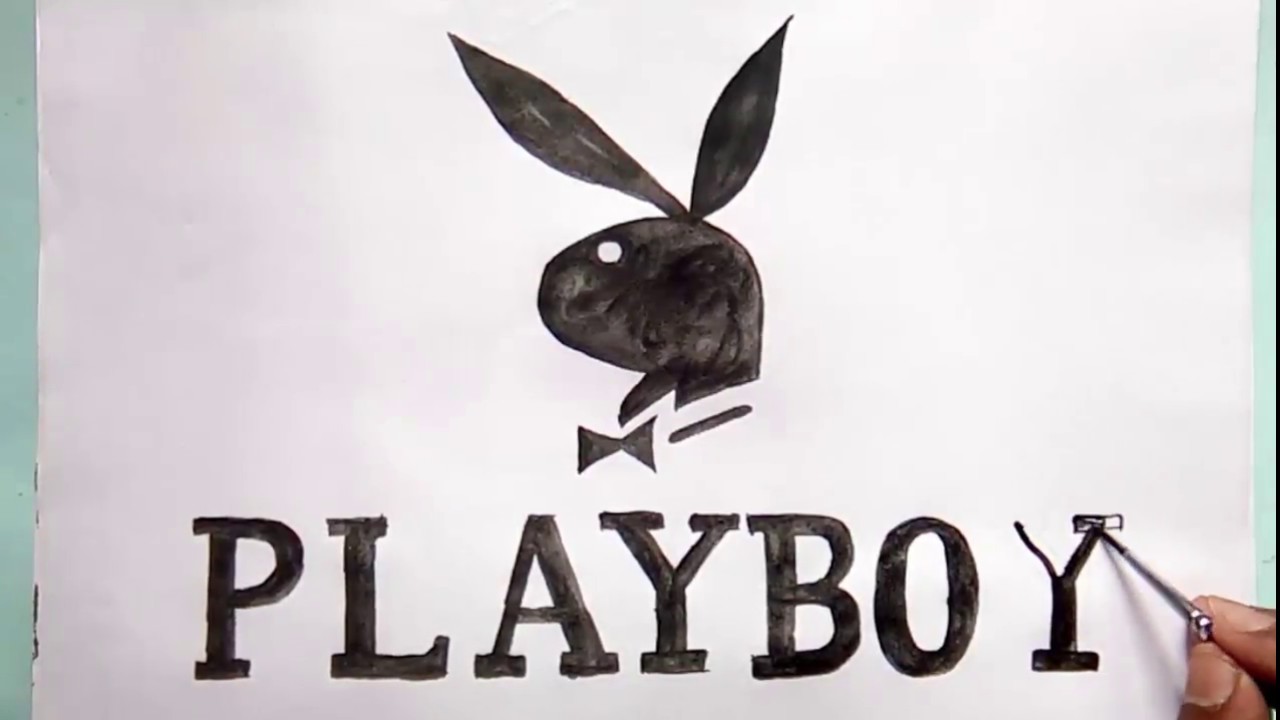 Playboy Logo Drawing Art