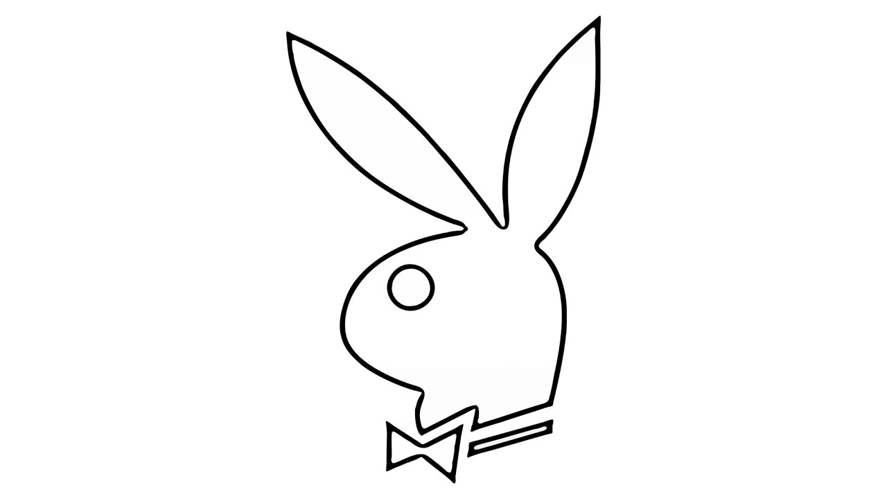 Playboy Logo Drawing Realistic