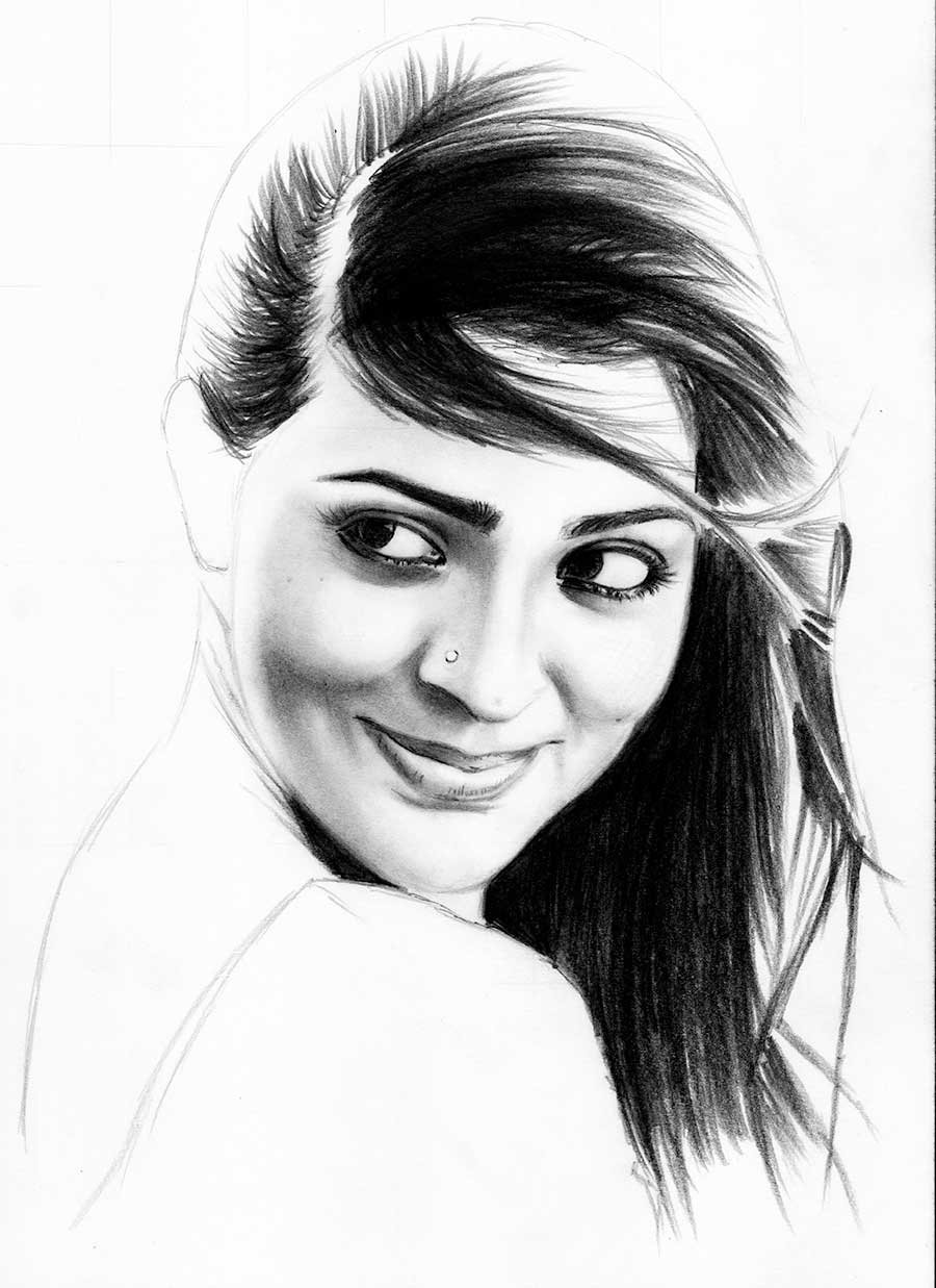 Portrait Sketch Drawing Picture