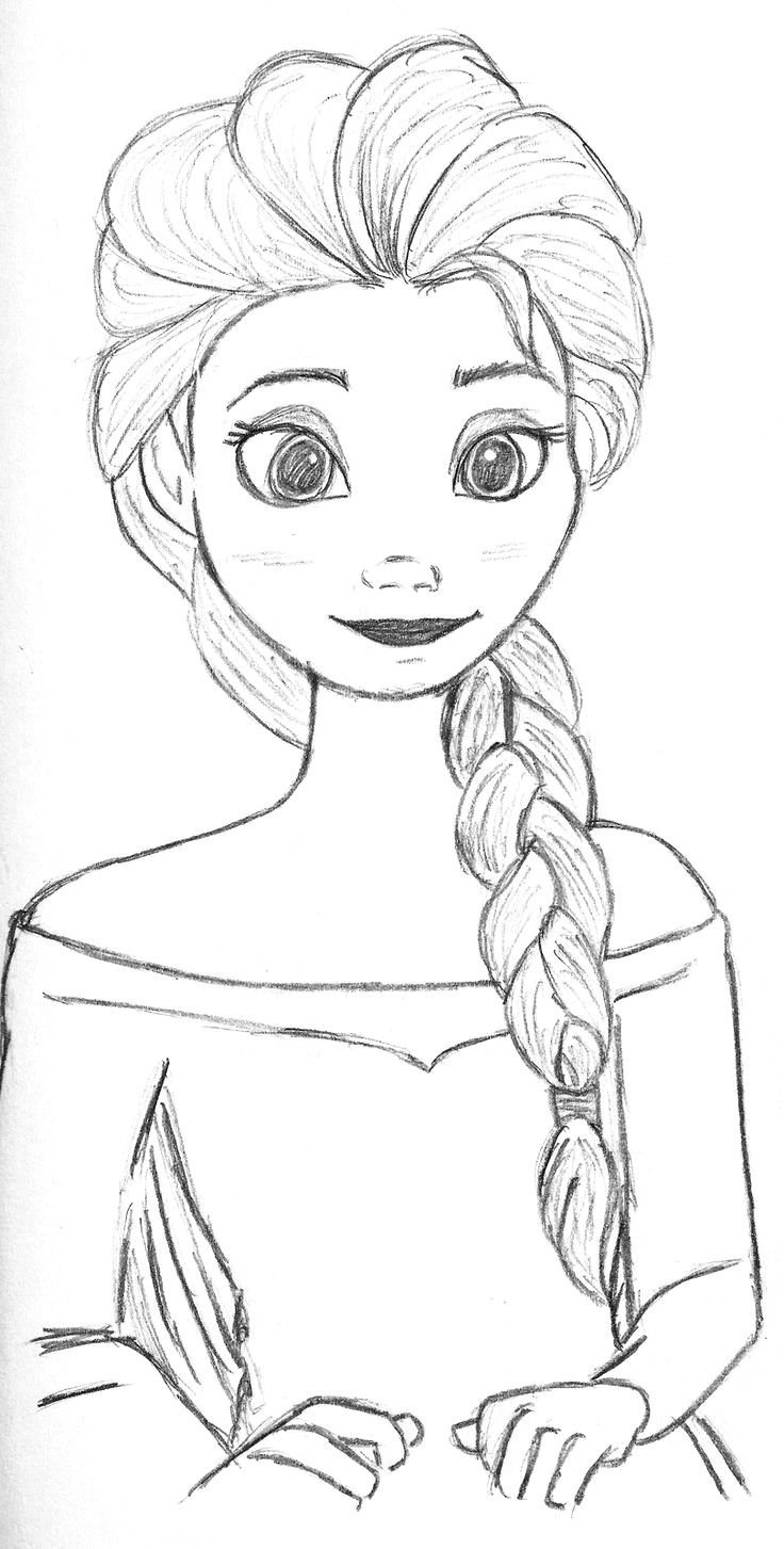 Princess Sketch Drawing Amazing