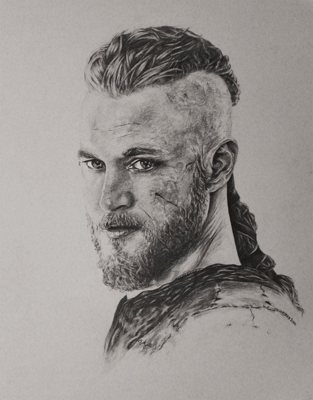 Ragnar Lothbrok Drawing Art