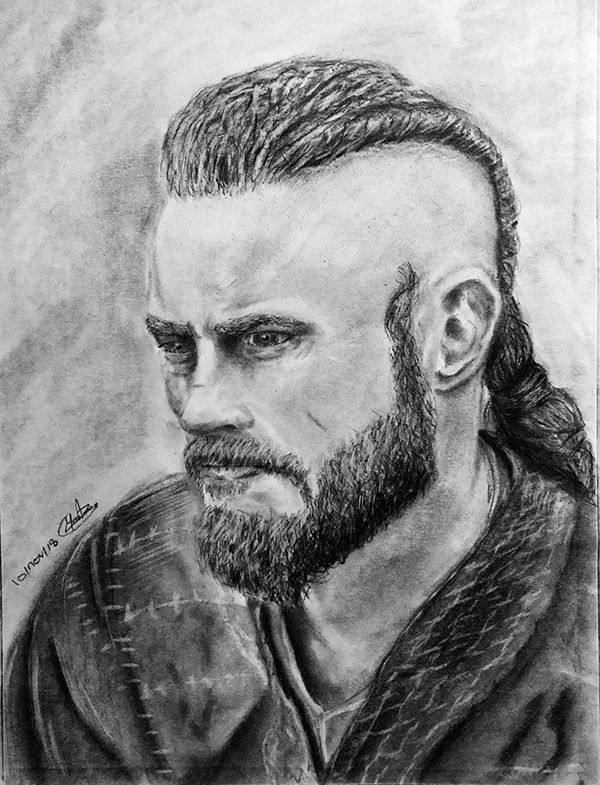 Ragnar Lothbrok Drawing Pic