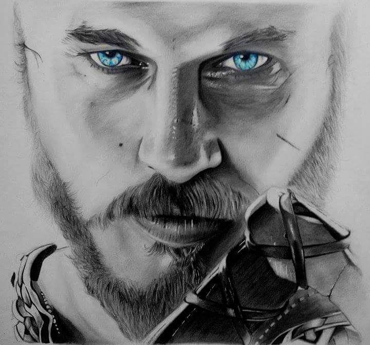 Ragnar Lothbrok Drawing Realistic