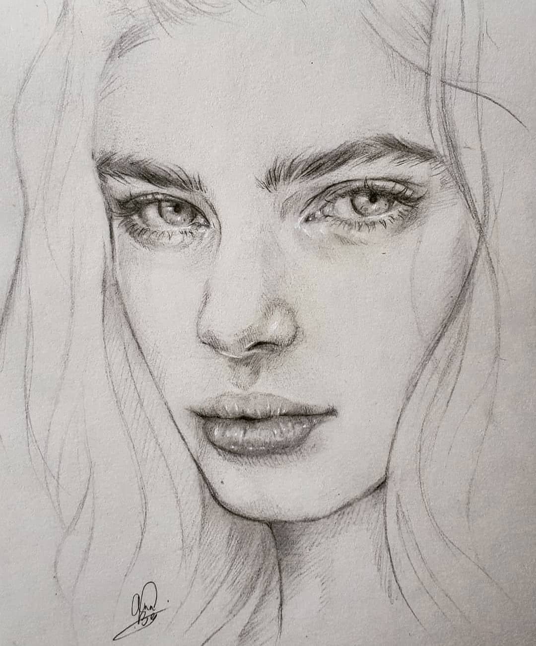 Realistic Sketch Drawing Picture