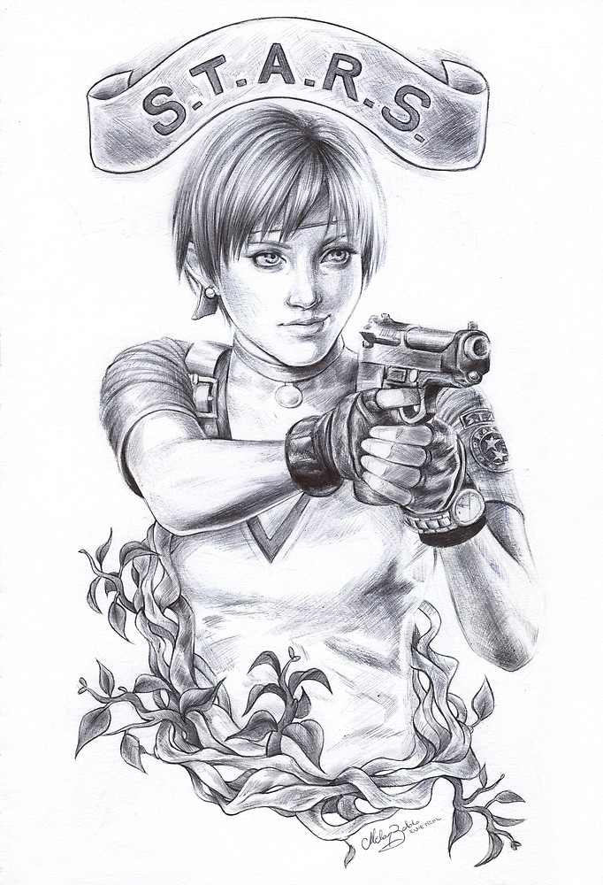 Resident Evil Drawing Pic